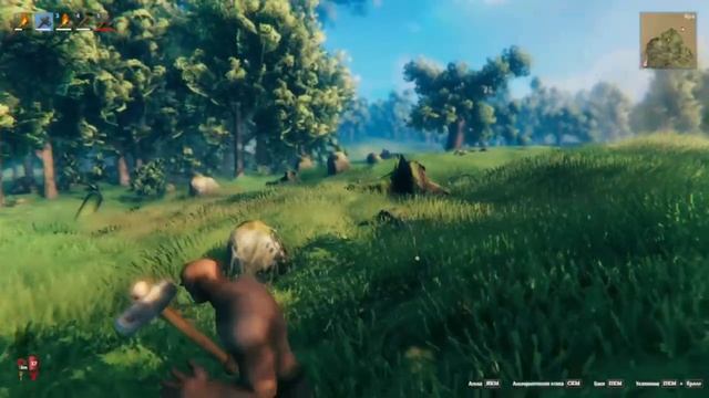 Valheim #2 Gameplay - Продолжаем познавать мир смотреть онлайн