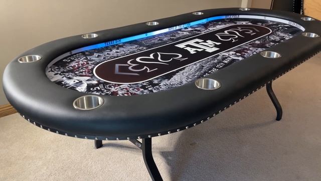 Texas A&M Super Fan Poker Table смотреть онлайн