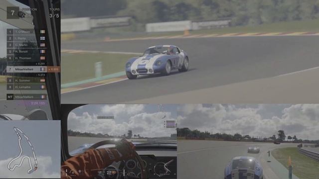 Nostalgic 1979 - Spa Francorchamps - Shelby Cobra Daytona Coupe 1964 смотреть онлайн