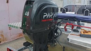 Parsun 40 4 такта. Замена масла в редукторе.