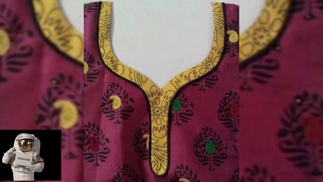 Top 60 Latest neck designs/gala designs with loops/ dori/piping/tussels/pearls /buttons|stylish gal смотреть онлайн