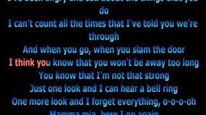 Mamma Mia - ABBA + Lyrics