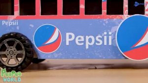 Пи-Пи Исследует черно-розовый торговый автомат Oreo 🍩 Мультфильм для детей 💖 Мир Пи-Пи