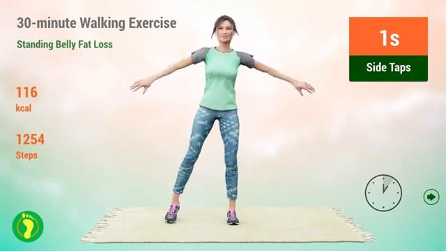 30-минутная тренировка для всего тела, легкая и эффективная:)