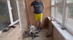 Отделка Балкона ламинатом новинка 2024