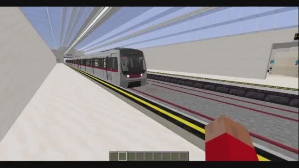 Обзор моего метрополитена в Майнкрафт