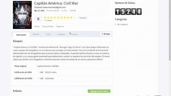 Descargar X-Men: Apocalipsis (2016) Full HD 1080P Gratis Español Latino