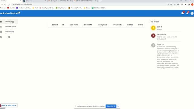 Enterprise web software development (COMP1640) Team:Capybara смотреть онлайн