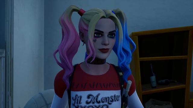 HARLEY RUNS OFF WITH BABY YODA | Fortnite Short Film смотреть онлайн