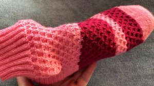 ТОЛЬКО ЛИЦЕВЫЕ ПЕТЛИ. УЗОР ДЛЯ НОСКОВ.