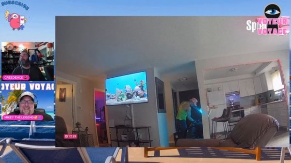 Live Voyeur Voyage to SPIEDLIFE Reality Show 7/7/2022