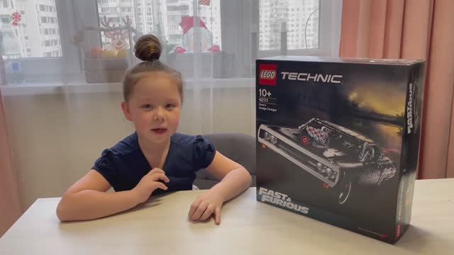 Обзор Конструктора LEGO Technic Dodge Charger Доминика Торетто 42111 смотреть онлайн