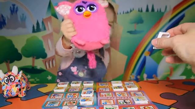 Азбука для малышей Алиса учит азбуку Игра Азбука лото смотреть онлайн