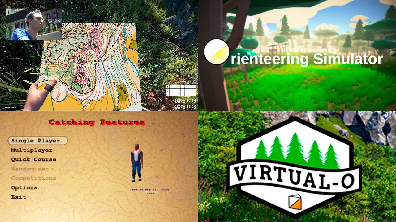 Обзор видеоигр! Orienteering Simulator, Catching Features, Virtual-O.