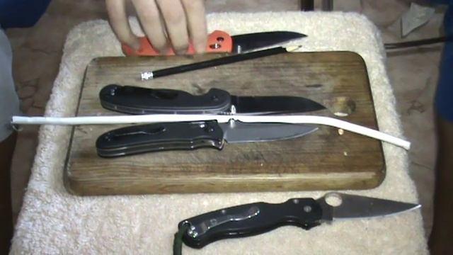 Spyderco Paramilitary2 Vs Ontario Rat 1 Vs Ganzo 704 Vs Benchmade Griptilian