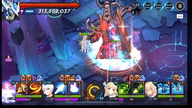 Grand Chase kakao - World Boss P1 600mil DMG смотреть онлайн