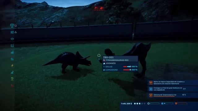 T-REX VS TOROSAURUS Jurassic World Evolution смотреть онлайн
