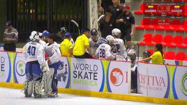 Campeonato panamericano de patinaje sobre ruedas Ibagué 2024 Hockey en línea Colombia Vs Ecuador смотреть онлайн