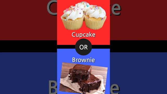 CUPCAKE OR BROWNIE #balance #shrots смотреть онлайн