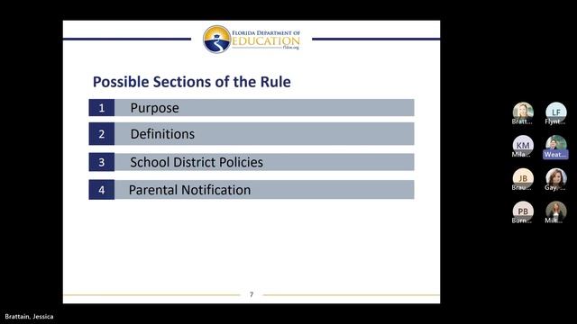 Florida Department of Education Rule Workshop: School sponsored events and activities смотреть онлайн