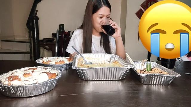 Lasagna Baked Sushi Cinnamon Roll Mukbang with the Kids|| Philippines Mukbang смотреть онлайн