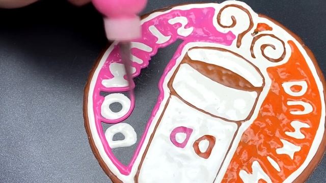 Fast Food Logos Pancake Art - Starbucks, Burger King, Dunkin’ Donuts, Baskin-Robbins