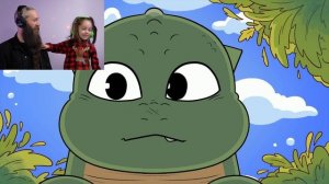 Reacting to Godzilla Jr  Makes A Burger Godzilla Animation