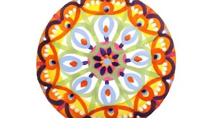 Орнамент в круге. Мандала рисунок. Секрет успеха. Видео урок. смотреть онлайн