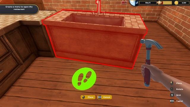 Kebab Chef Restaurant Simulator | Adding Cabinets And Tables To My Restaurant | Season 1 Episode 7 смотреть онлайн