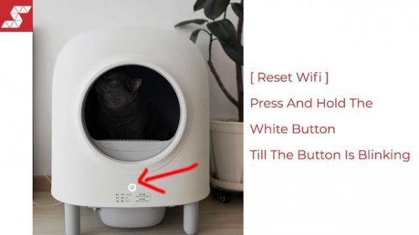 Petree Automatic Cat Litter Box Gen 2 WIFI Model ( Smartpaw Online Pet Store )