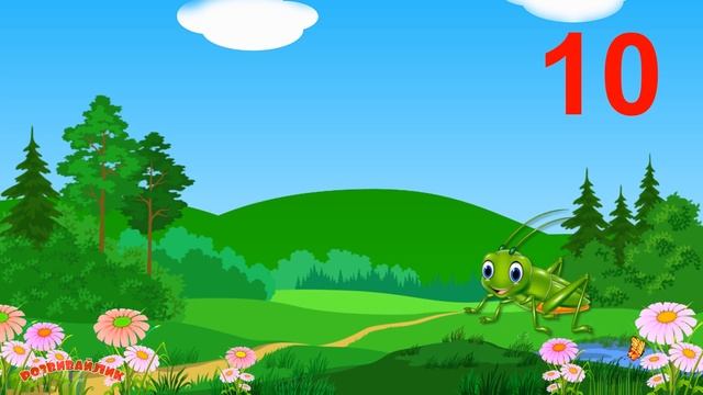 Комахи для дітей. Лічилка. Розвиваючі мультики українською. смотреть онлайн