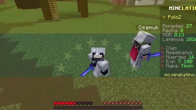 PRIMERA VEZ JUGANDO MINECRAFT PVP!! :0 - primer videoツ | PoloZ;D смотреть онлайн