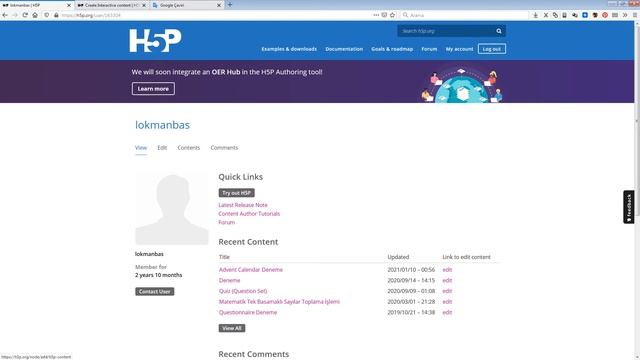 Ders 2.H5P.org Sitesi Nasıl Kullanılır, Hesap Oluşturma, H5P Etkileşimli İçerik Oluşturmada İlk Adı смотреть онлайн