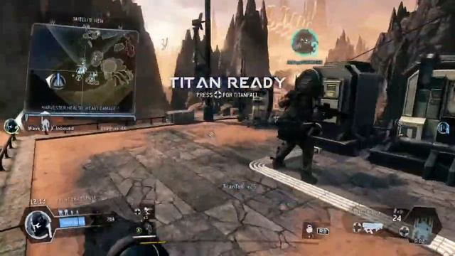 Titanfall Frontier Defense gameplay смотреть онлайн