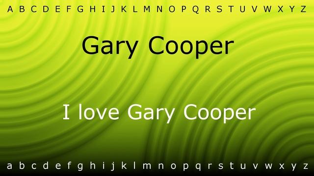 How to pronounce 'Gary Cooper' with Zira.mp4 смотреть онлайн