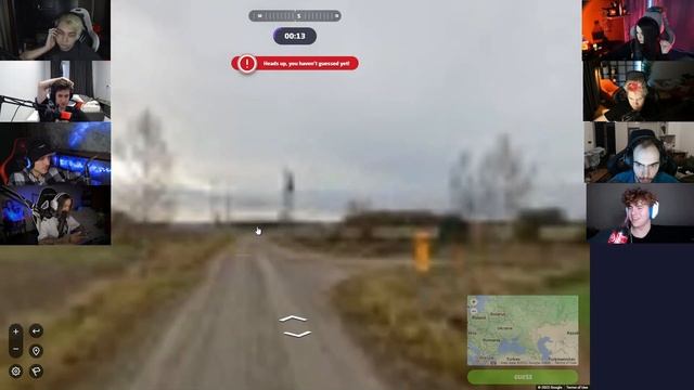 Мокриский Юечка Генсуха Шадоукек Скиллзор играют в гео гессер (GeoGuessr) смотреть онлайн