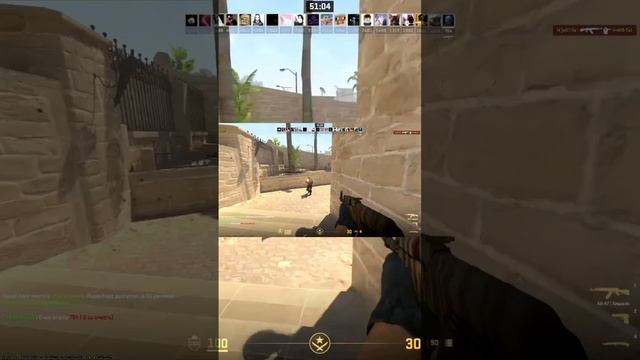 Сделал мувик на Mirage в CS 2. смотреть онлайн