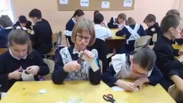 Акция "Белый цветок". Видео от Гимназии имени Сергия Радонежского смотреть онлайн