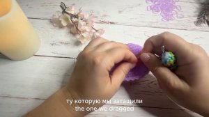 Cat keychain from Rainbow Loom bands/ Брелок кот из резинок МК