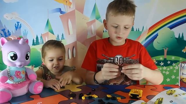 КРЕ-О Трансформер БАМБЛБИ | Обзор #конструктора Часть 1| Собираем Шевроле Камаро KRE-O Transformers смотреть онлайн