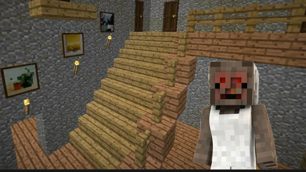 Я сбежал от бабки гренни minecraft! смотреть онлайн