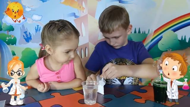 ✧ Полимерные черви | Опыты в домашних условиях смотреть онлайн