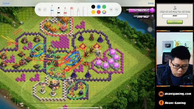 Hướng Dẫn CÁCH ĐÁNH 3 SAO THỬ THÁCH Ngày Valentine Clash of clans | Akari Gaming смотреть онлайн