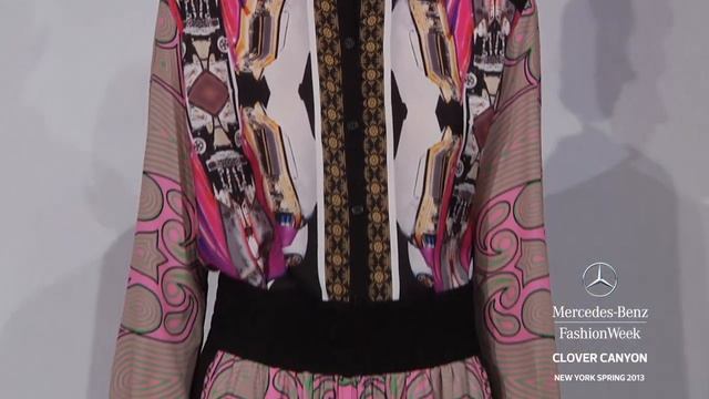CLOVER CANYON HIGHLIGHTS - MERCEDES-BENZ FASHION WEEK SPRING 2013 COLLECTIONS смотреть онлайн