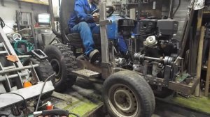 Доделка мелочевки и пробный выезд и проверка реверс редуктора / Самодельный трактор своими руками