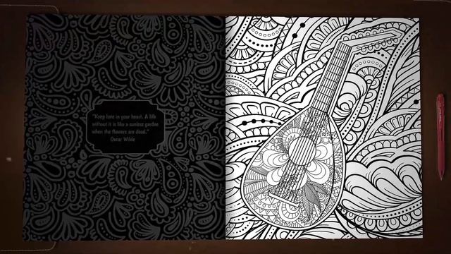 Music Doodle Coloring Book for Adults смотреть онлайн