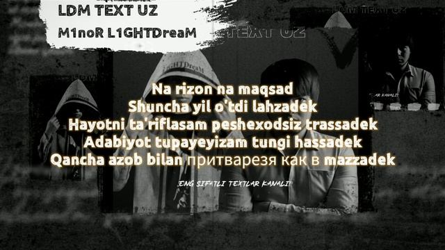 M1noR L1GHTDreaM - ANTIELITA TEXT // LDM TEXT UZ