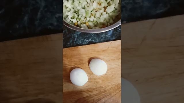 крабовый салат без риса🧅🌽🥚🥒🍥 смотреть онлайн