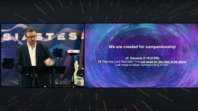 Ecclesiastes 4:4-16 "Companionship and the Cross" смотреть онлайн