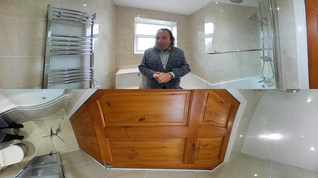 Bathroom Renovation Chapelfields Coventry £5,150 (360 Video) смотреть онлайн